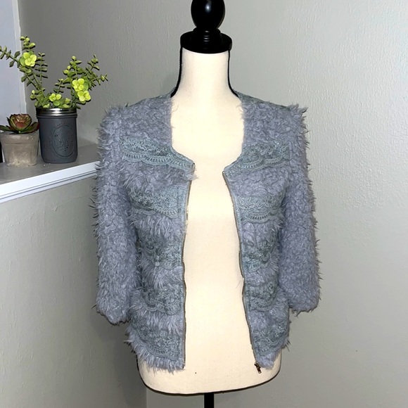 💎Lace inlay jacket💎 - Picture 2 of 6